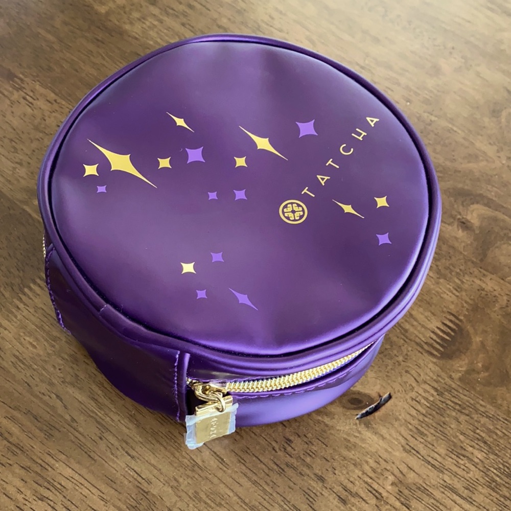 Tatcha Cosmetic Bag Purple